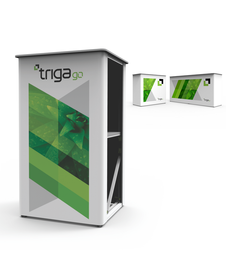Custom Triga Portable Counters | Modular Exhibition Counters