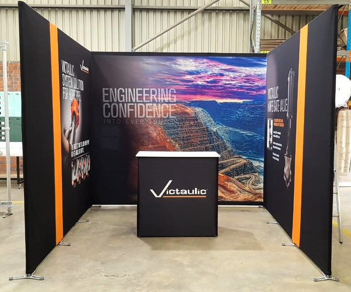 Custom Triga Go U-Booth | Modular U-Shaped Exhibition Stands
