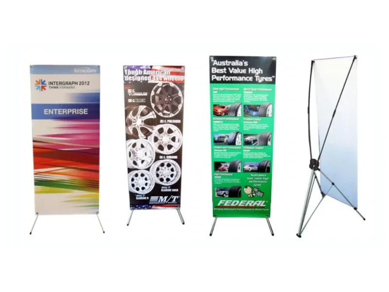 X Banners for Retail, POS and Trade Shows | Selby's Australia