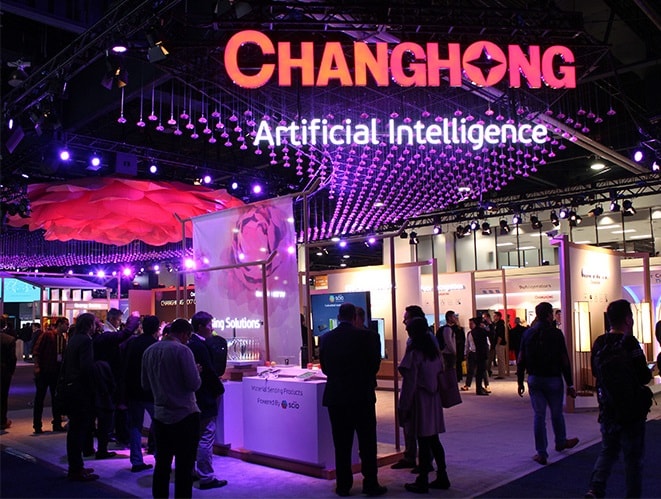 Changhong’s CES booth