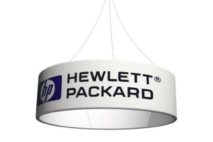 round hanging sign