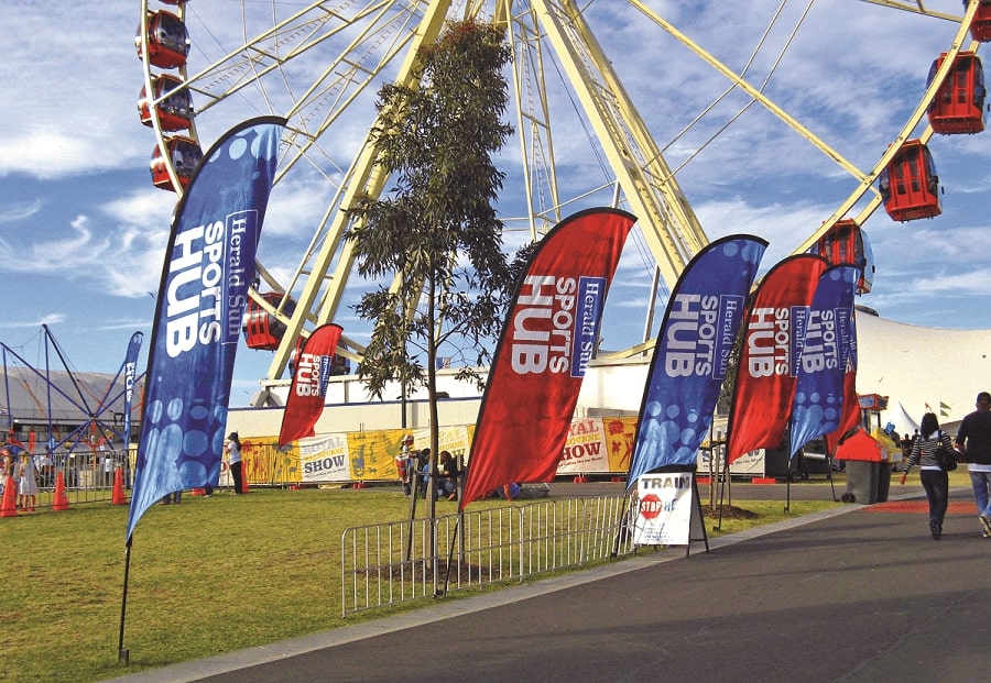 Feather flags