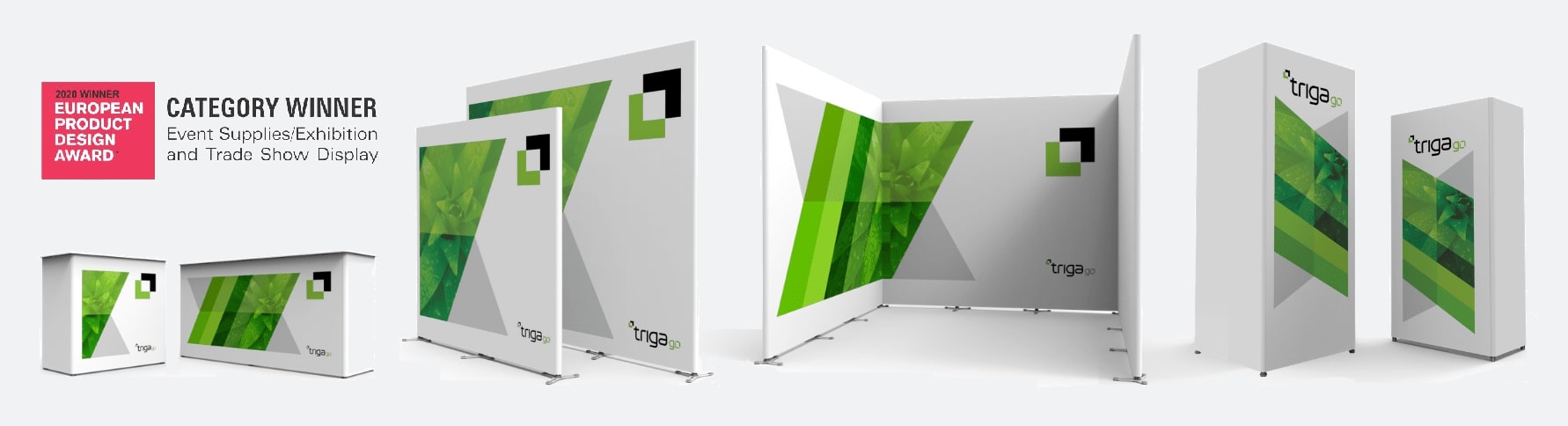 TRIGA Go modular exhibition display system